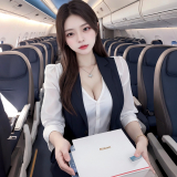 The Beautiful Air Hottess