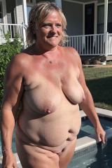 Diane Tanner a Hot Slutty Teacher Exposed in public