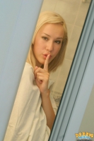 18yo blonde Debbie in tub