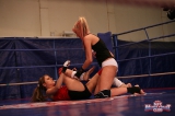 A rookie fighter, Leyla