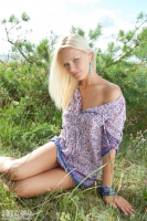 Teen on the nature
