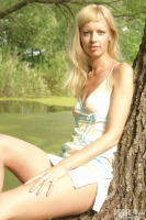 Striking Blonde Angel