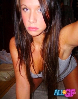 Young girlfriend shows ass