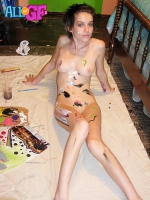Hot body art for