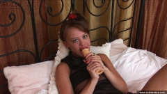Teen dildo play - N