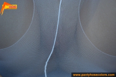 Blue and white pantyhose of teen girl - N