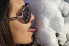 Hairy cunt outdoors - N
