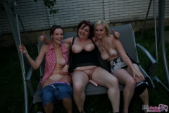 Two beautiful ladies are - N