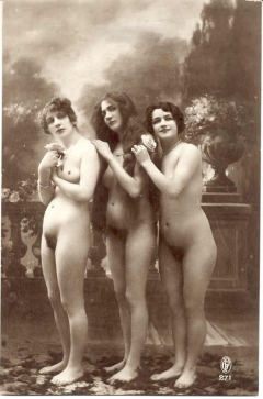 Antique pin babes 6 - N