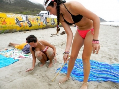 Cute Teens -Mouth Wide Open - N
