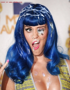 Katy Perry cum fake - N