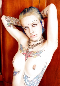 Teen with tatoo and piercing fetish - N. C. - N