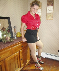 Nylons and heels6 - N