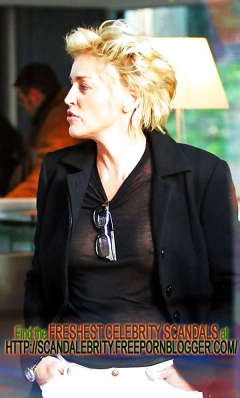 Sharon Stone See-Thru - N