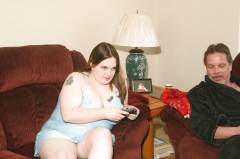 Kaylee plays a game - N
