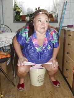 Mature cleaning lady 2 - N