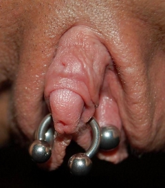 Pussy lips and clit - N