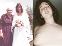 Vintage Polaroid Blowjob Queen Brenda from Bangor Maine - N