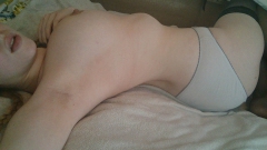 Teen blonde gets her knockers out - english busty girl share - N