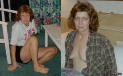 My mature slave wife tied in many ways - N