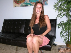 Naturally Breasted Brunette Babe - N