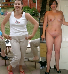 uk SILF from birmingham holly harris dressed undressed - N