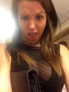 Dirty british slut nude selfies - Anna Kendrick look a like - N