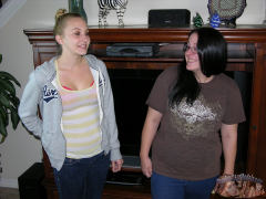 BBW And Skinny Teen - N