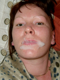 DIRTY SLUT FUCKS SUCKS CUM SHOTS - N