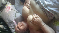 Cum on blonde tits - N