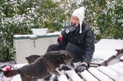 So winter has arrived, - N