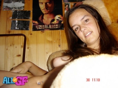 In girlfriend panties and - N