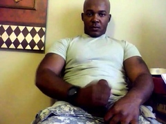 black-military-man-jerks-off-and-cums-solo