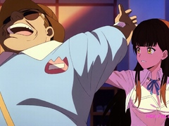 Shy girls bond over hugs as new senpai brings xxx comfort