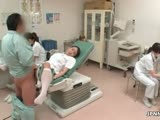 Cute asian nurse gets horny part5