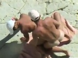 Horny Couple Fucking At The Beach