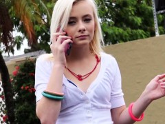 Stranded smalltits teen gets a messy facial