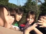 Japanese Girls Sucking Cock Outdoors