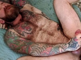 Hunk Daddy Fills His Ass With Huge Cock