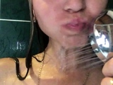 Lewd amateur brunette teen meg davis webcam masturbation