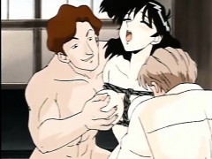 Bondage Japanese anime hot riding cock