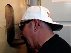 Hot Latino Cums At The Gloryhole