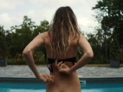 Riley Keough and Abbey Lee showing some tits and ass