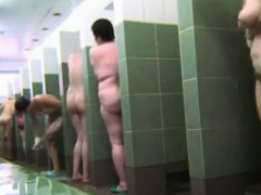 Naked russian moms in public shower