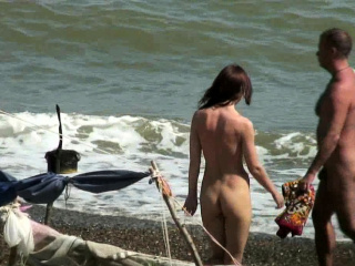 BUTTPLUG OUTDOOR PUBLIC BEACH ORGASM