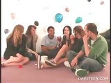 Truth or dare sexgame with horny teens