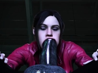 Two 3d cartoon cuties are ready for their bath