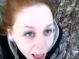 Cute Ginger Sucks Cock