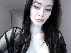 Hot Busty Webcam Babe Masturbate Solo