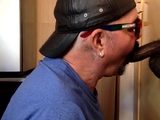 IR gloryhole DILF gets fucked in ass